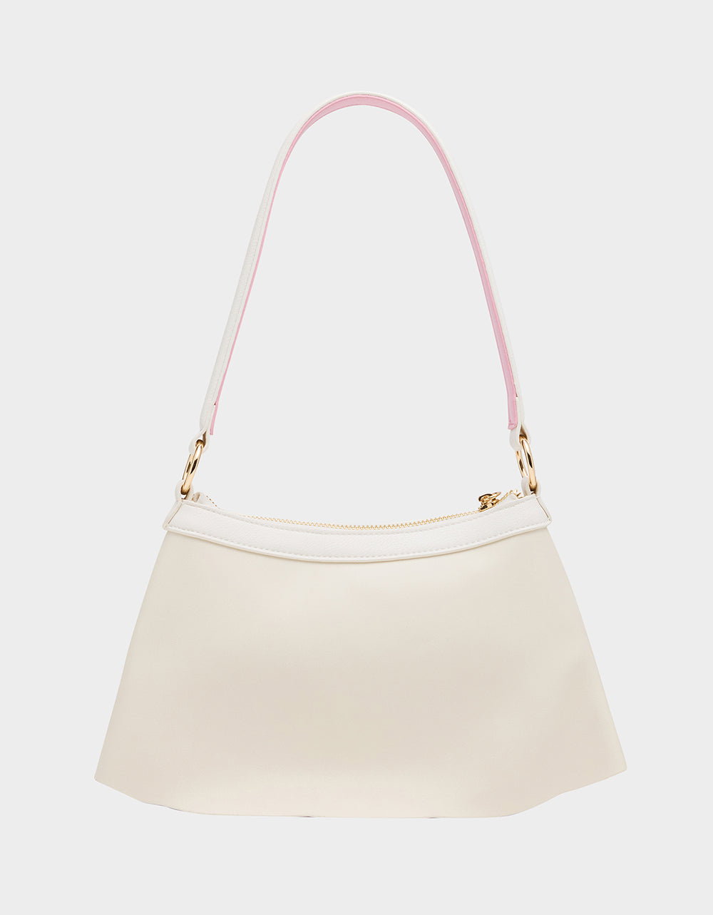 Betsey Johnson Premium - I SEE LONDON, I SEE FRANCE CREAM Women's Kitsch Shoulder Bag Ruffles Handbag