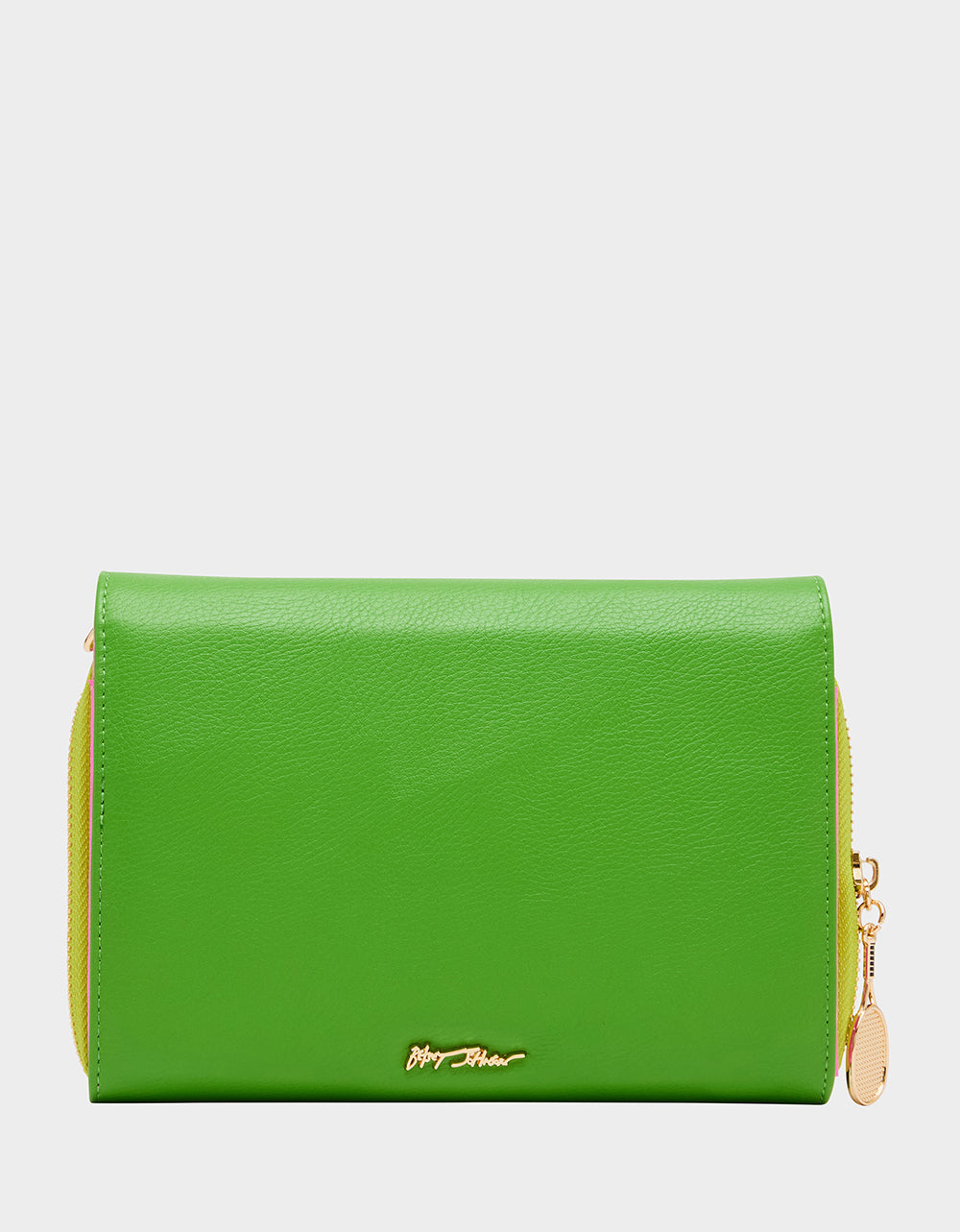 Betsey Johnson Essential - NET WORTH WALLET ON CHAIN GREEN Women's Tennis Wallet Crossbody Handbag