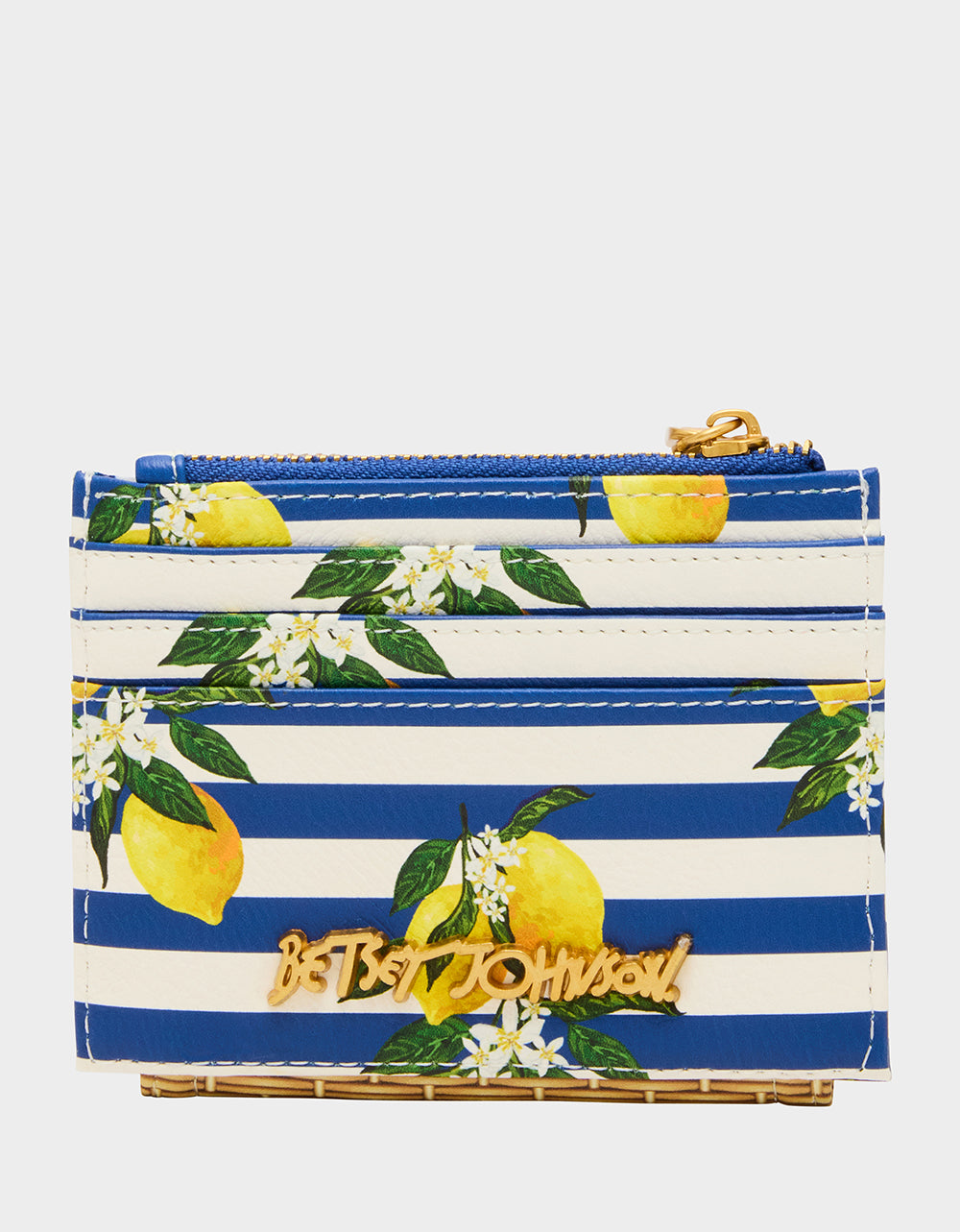 Betsey Johnson Trending - ZEST FOR LIFE WALLET NATURAL Bifold Lemon Women's Wallet