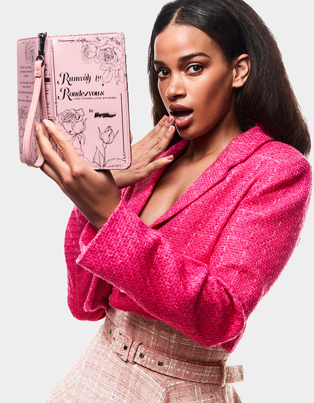 Betsey Johnson Special Offer - KITSCH LOVE STORIES BLUSH Women's Pink Valentine's Day Wallet