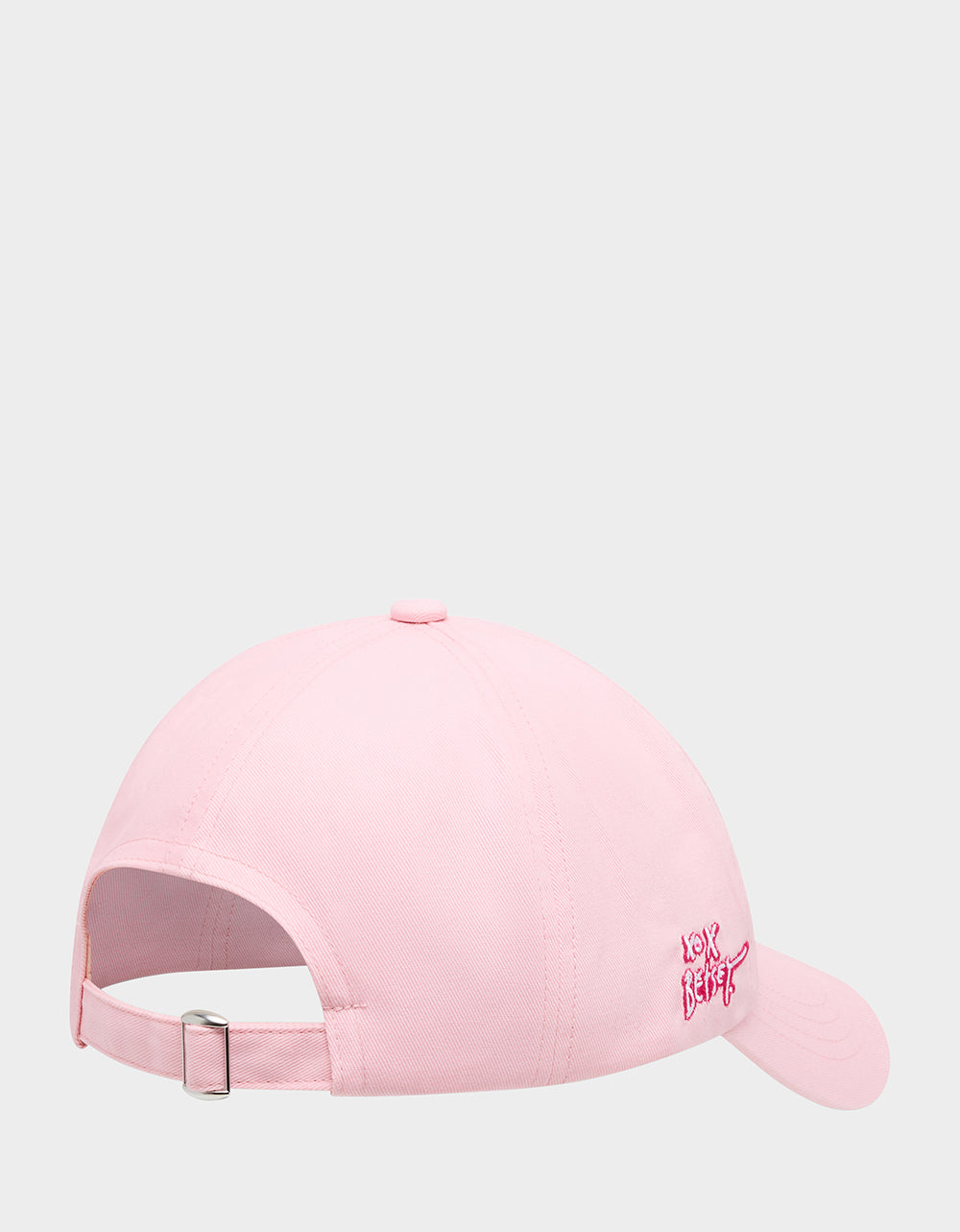 Betsey Johnson Quality - SARDINE EMBROIDERED BASEBALL CAP Women's Pink Sardine Baseball Hat
