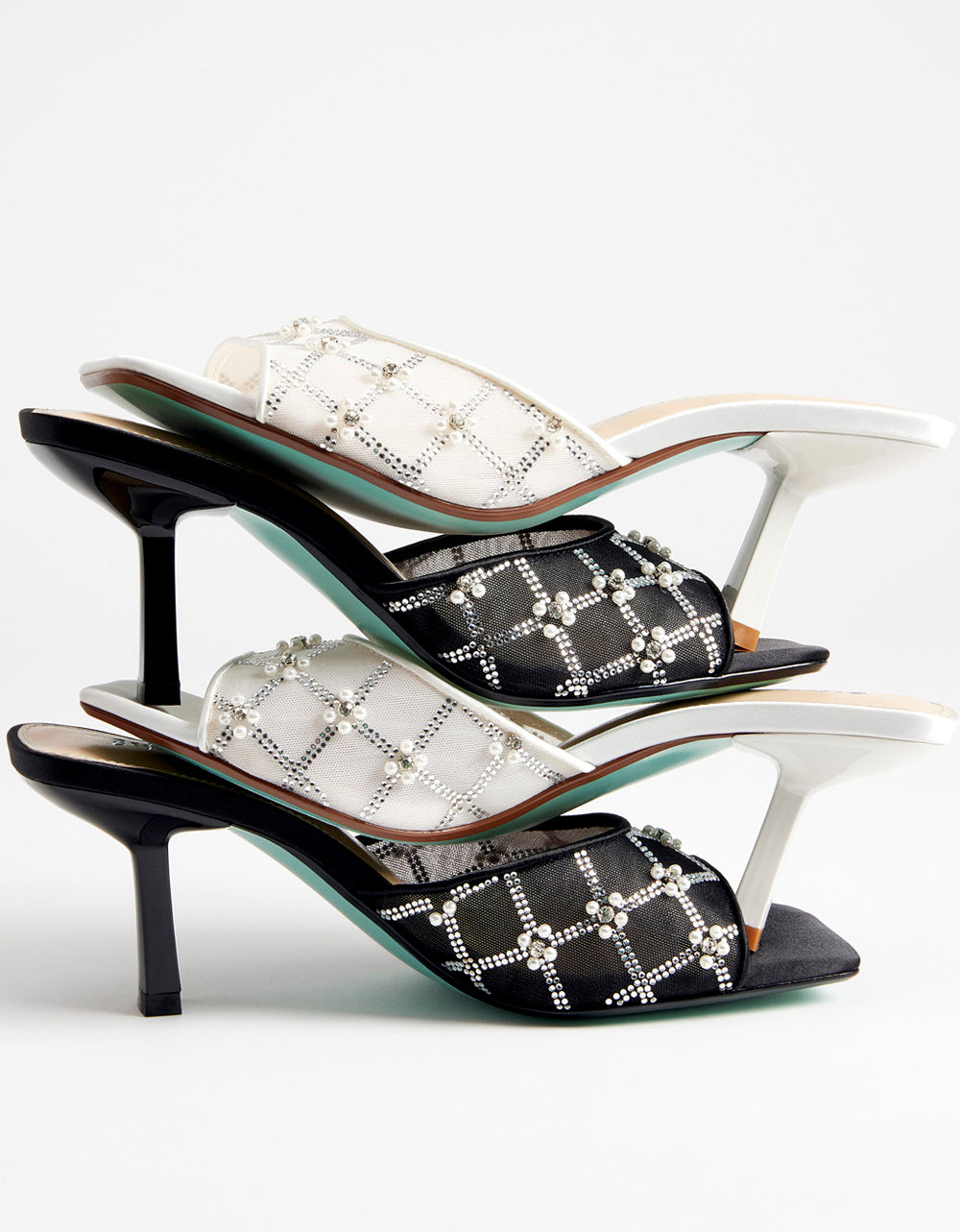 Betsey Johnson Exclusive - EMM BLACK Slip-On Mule
