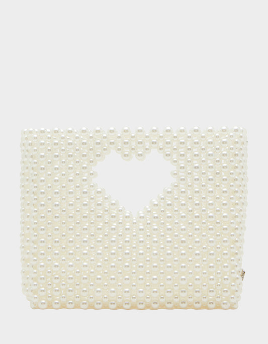 Betsey Johnson Trusted - GOSSIP PEARL TOP HANDLE CROSSBODY PEARL