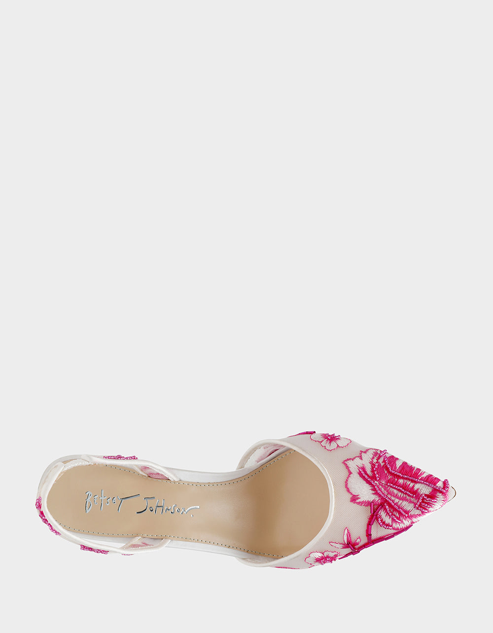 Betsey Johnson Deals - PATCH FUCHSIA Pointed-Toe Heel