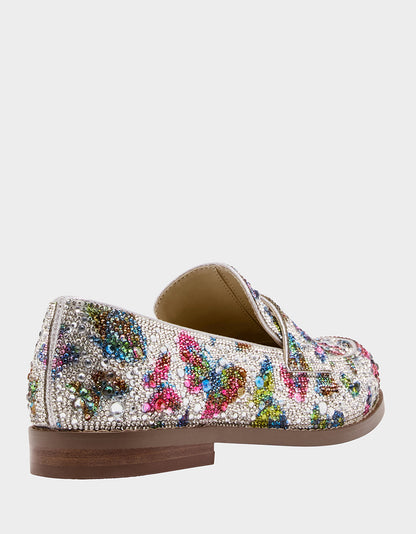 Betsey Johnson Trending - ARON SILVER BUTTERFLY Loafers