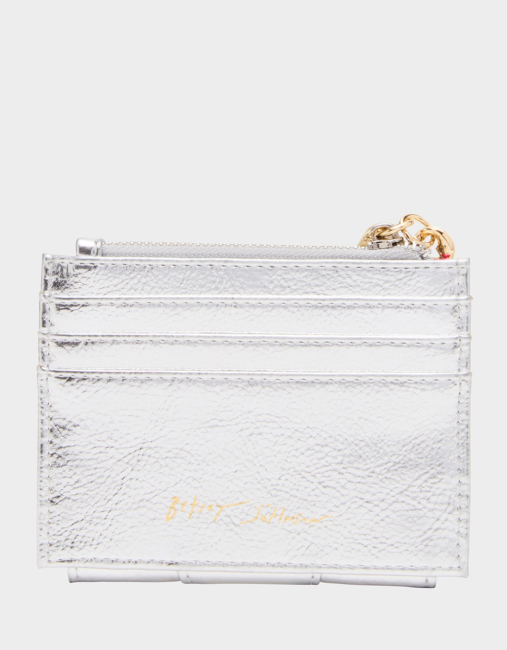 Betsey Johnson Top Pick - SPACE OUT WALLET SILVER Women's Silver Alien Bifold Wallet