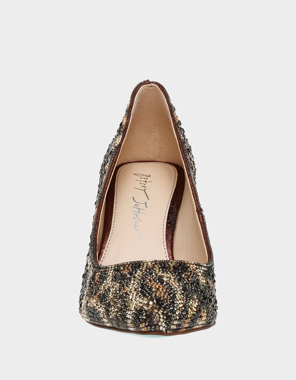Betsey Johnson Sale - JODY LEOPARD Pointed Toe Pumps