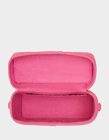 Betsey Johnson Trending - SKULL BOSS VANITY BAG PINK