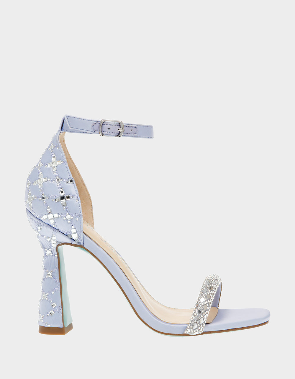 Betsey Johnson Best Price - DEAN LILAC Rhinestone Heels
