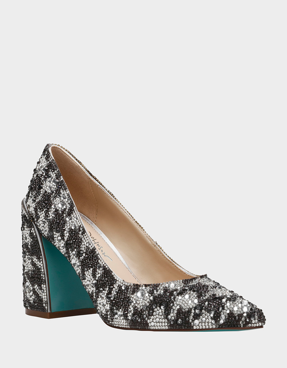 Betsey Johnson Top Pick - JODY HOUNDSTOOTH Pointed Toe Heel