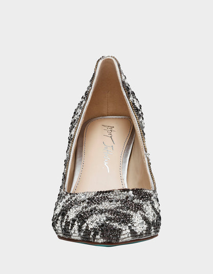 Betsey Johnson Top Pick - JODY HOUNDSTOOTH Pointed Toe Heel