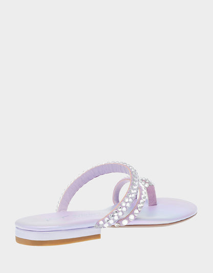 Betsey Johnson Customer Favorite - SILAS LAVENDER Strappy Sandals
