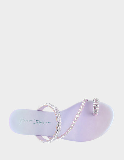 Betsey Johnson Customer Favorite - SILAS LAVENDER Strappy Sandals