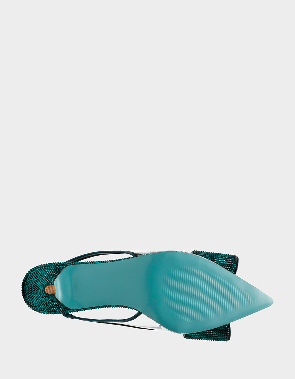 Betsey Johnson New - ALLI EMERALD Slingback Kitten Heel