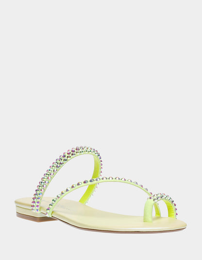 Betsey Johnson Featured - SILAS LIME Strappy Sandals