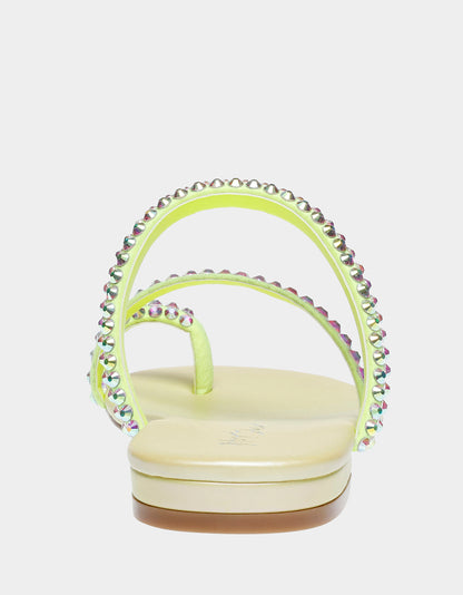 Betsey Johnson Featured - SILAS LIME Strappy Sandals
