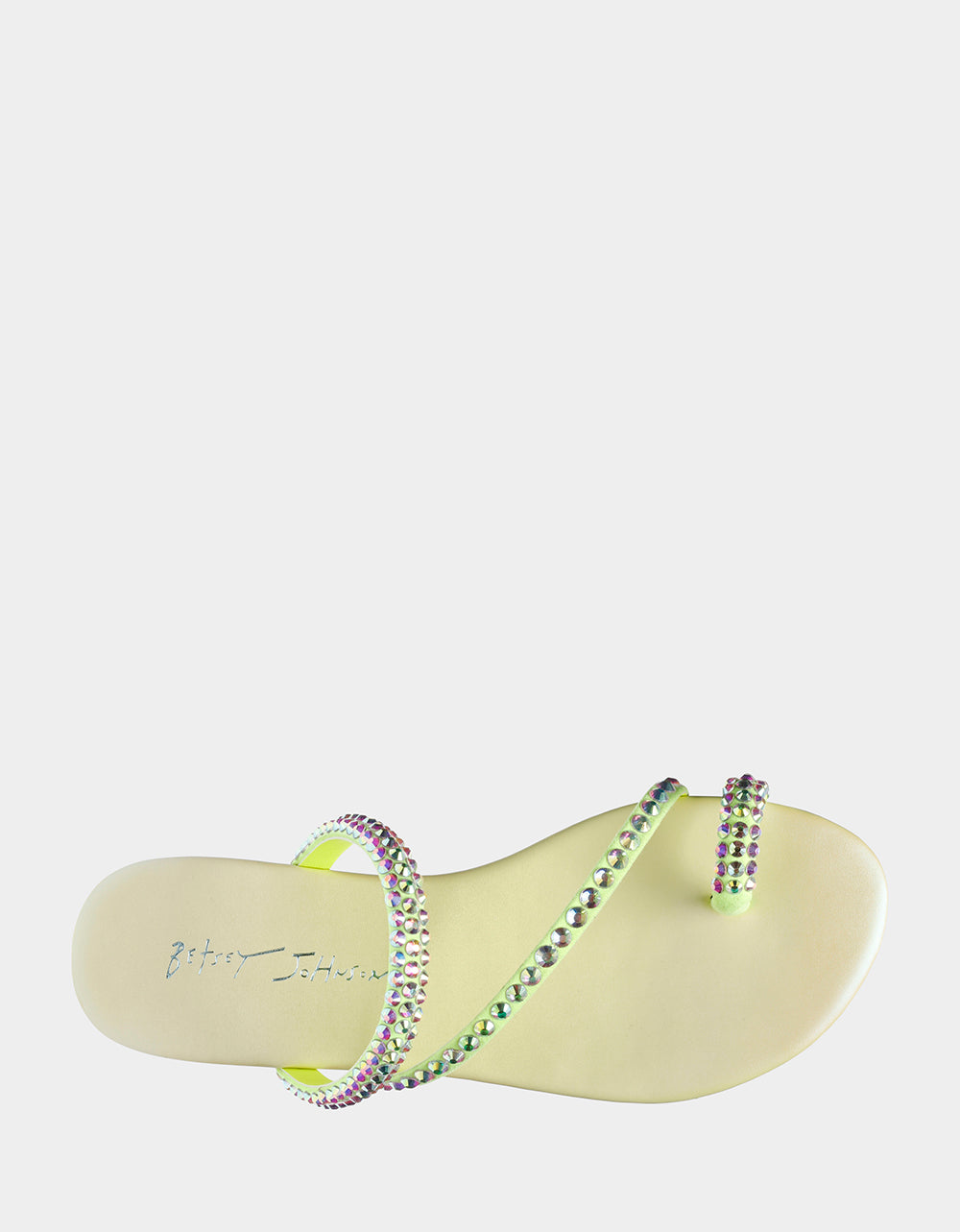 Betsey Johnson Featured - SILAS LIME Strappy Sandals
