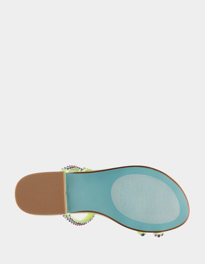 Betsey Johnson Featured - SILAS LIME Strappy Sandals