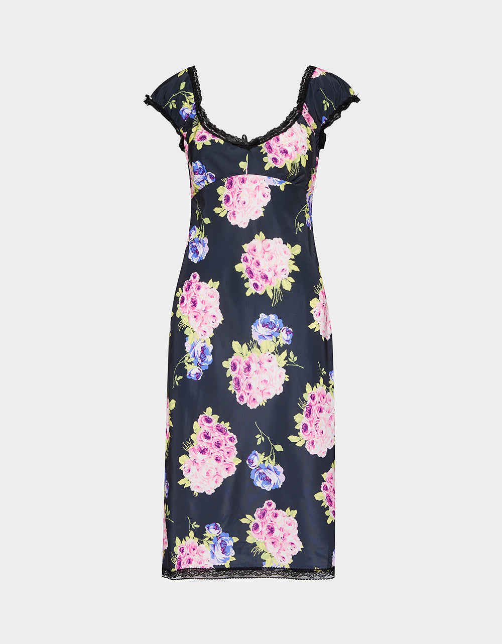 Betsey Johnson Customer Favorite - MALIBU MIDI DRESS BLACK