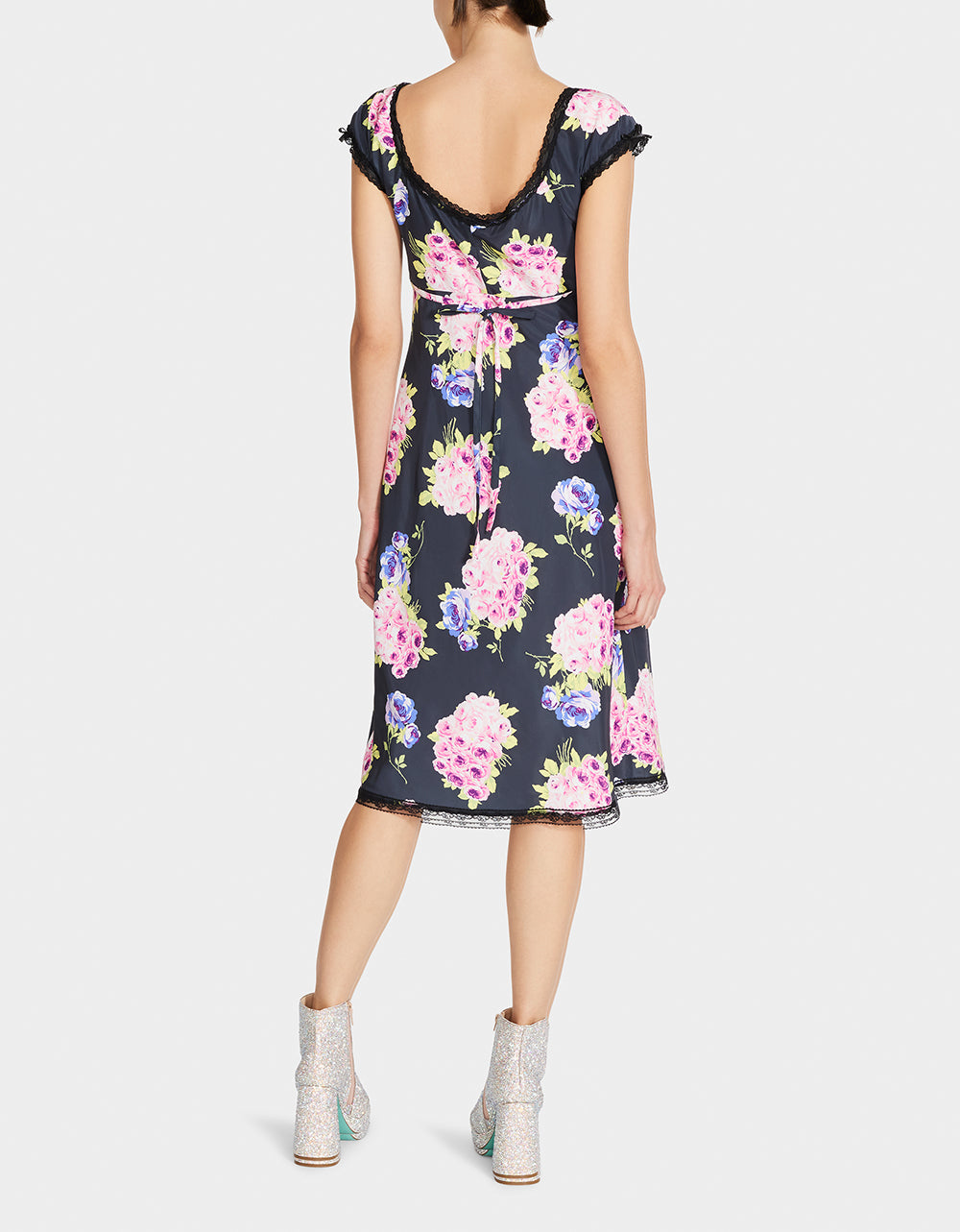 Betsey Johnson Customer Favorite - MALIBU MIDI DRESS BLACK