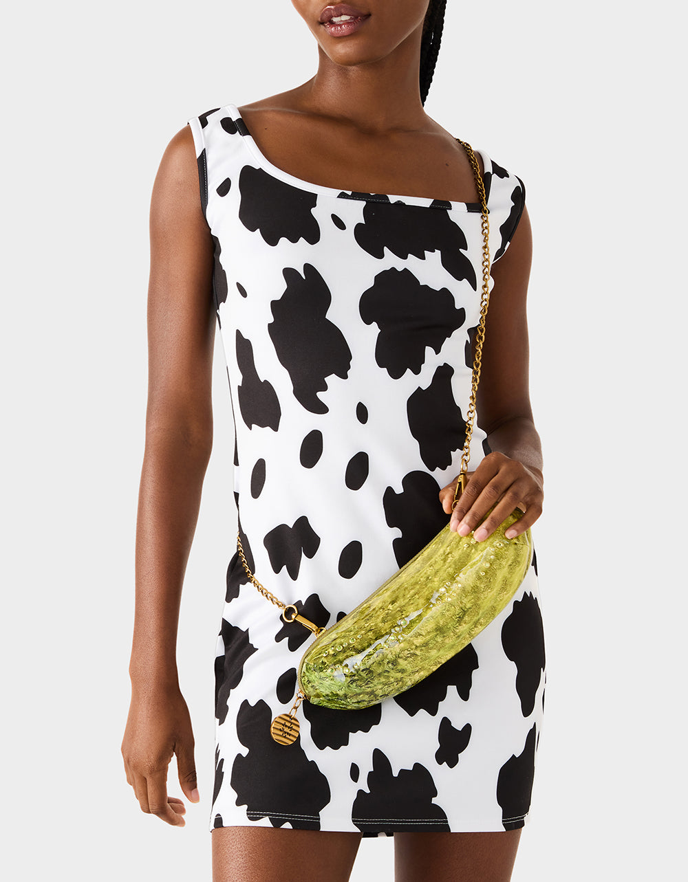 Betsey Johnson Popular - A BIG DILL GREEN Women's Kitsch Food Dill Pickle Crossbody Handbag