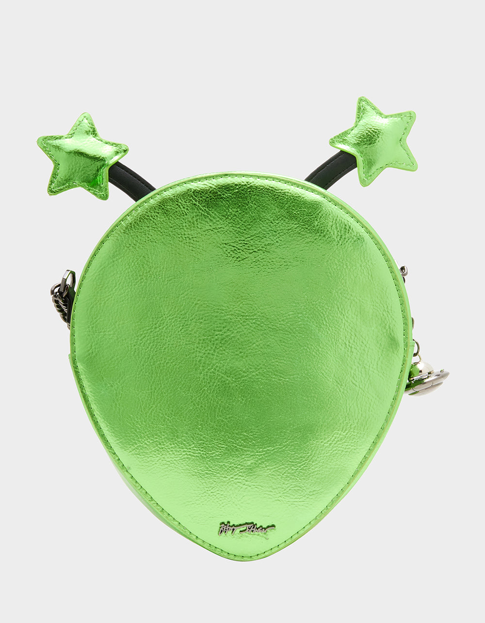 Betsey Johnson Sale - KITSCH OUT OF YOUR ORBIT GREEN Women's Alien Kitsch Crossbody Handbag
