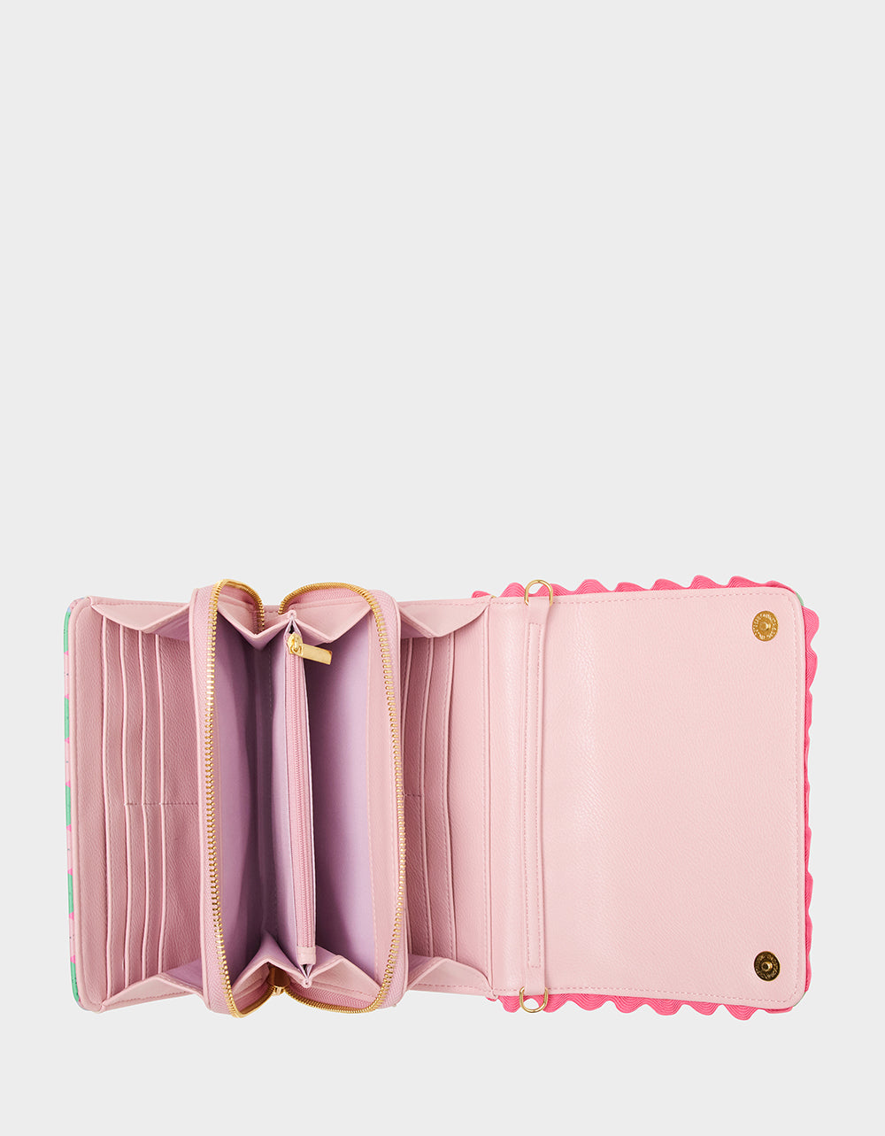 Betsey Johnson Latest - GONE CLUBBING WALLET ON CHAIN MULTI Golf Crossbody Women's Wallet Handbag