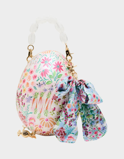 Betsey Johnson Best Price - THE PLOT CHICKENS MULTI Women's Kitsch Beaded Strap Crossbody Handbag