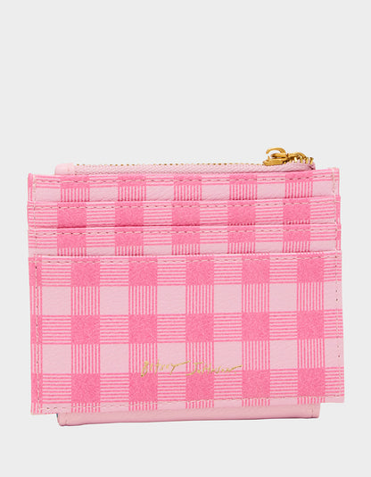 Betsey Johnson Deals - A TISKET A TASKET WALLET PINK MULTI Bifold Easter Women's Wallet