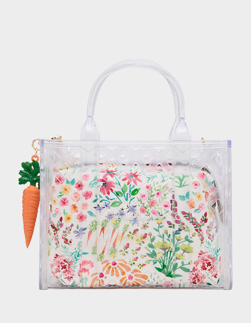 Betsey Johnson Everyday - JAMMIN CLEAR SATCHEL Women's Tote Crossbody Handbag