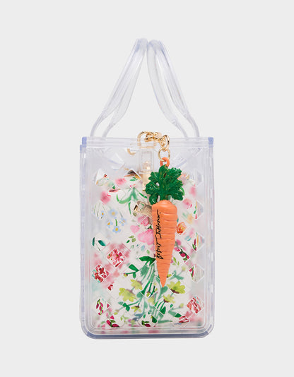 Betsey Johnson Everyday - JAMMIN CLEAR SATCHEL Women's Tote Crossbody Handbag