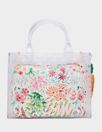 Betsey Johnson Everyday - JAMMIN CLEAR SATCHEL Women's Tote Crossbody Handbag