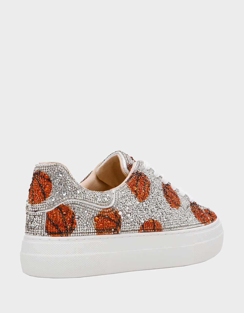 Betsey Johnson Featured - THE SLAM DUNK BUNDLE Women's Rhinestone Basketball Sneaker and Wallet Set