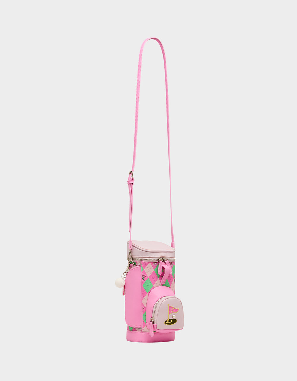 Betsey Johnson Smart Buy - PAR-TEE CROSSBODY PINK Golf Themed Crossbody Bag
