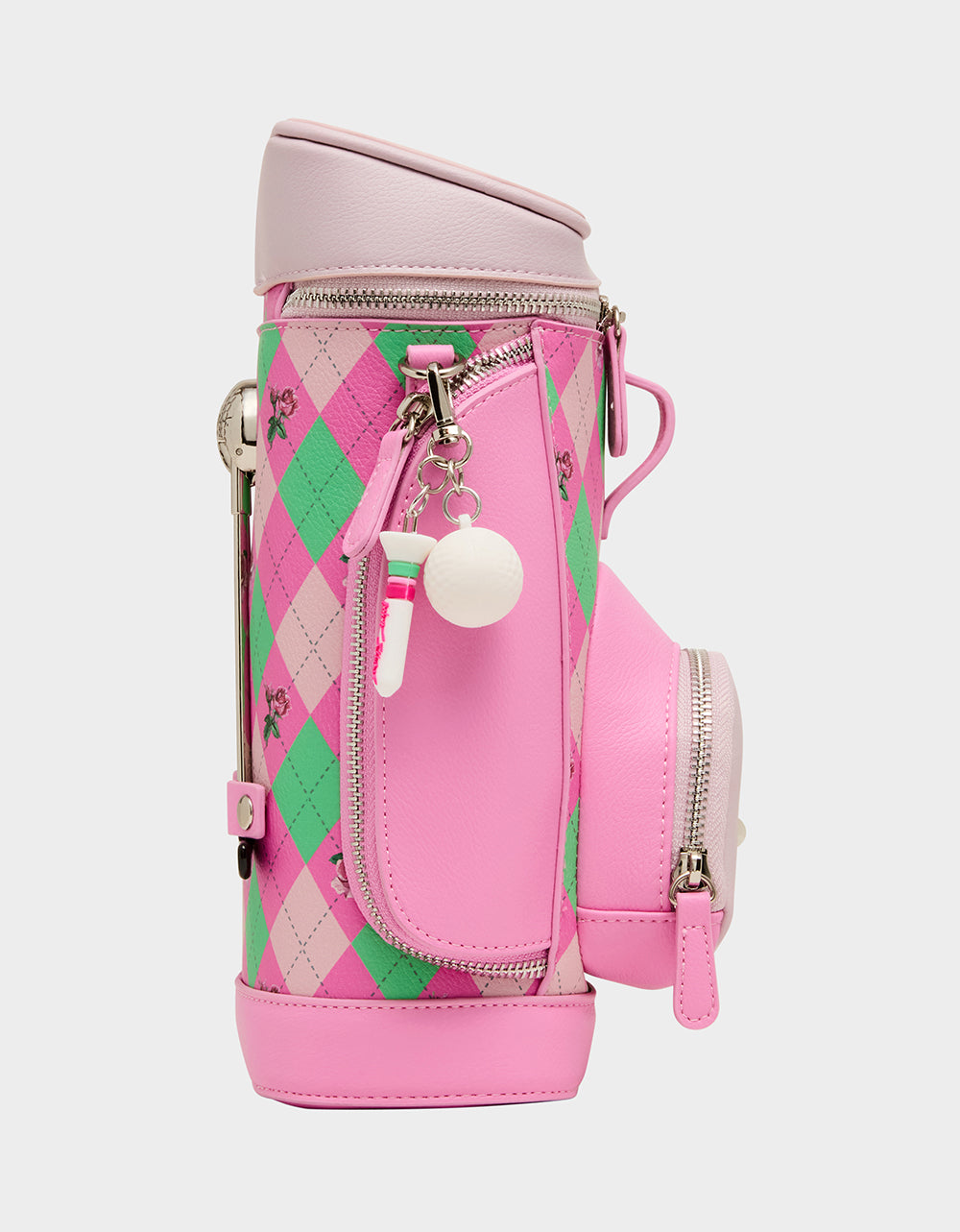 Betsey Johnson Smart Buy - PAR-TEE CROSSBODY PINK Golf Themed Crossbody Bag