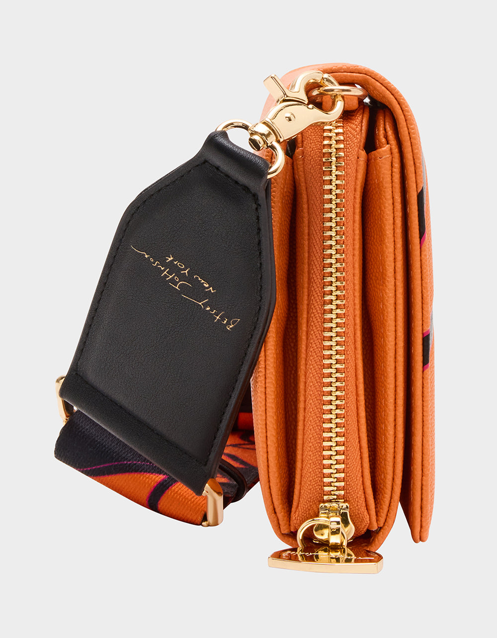 Betsey Johnson Classic - GAME TIME WALLET ON CHAIN ORANGE Women's Basketball Wallet on Chain With Charms