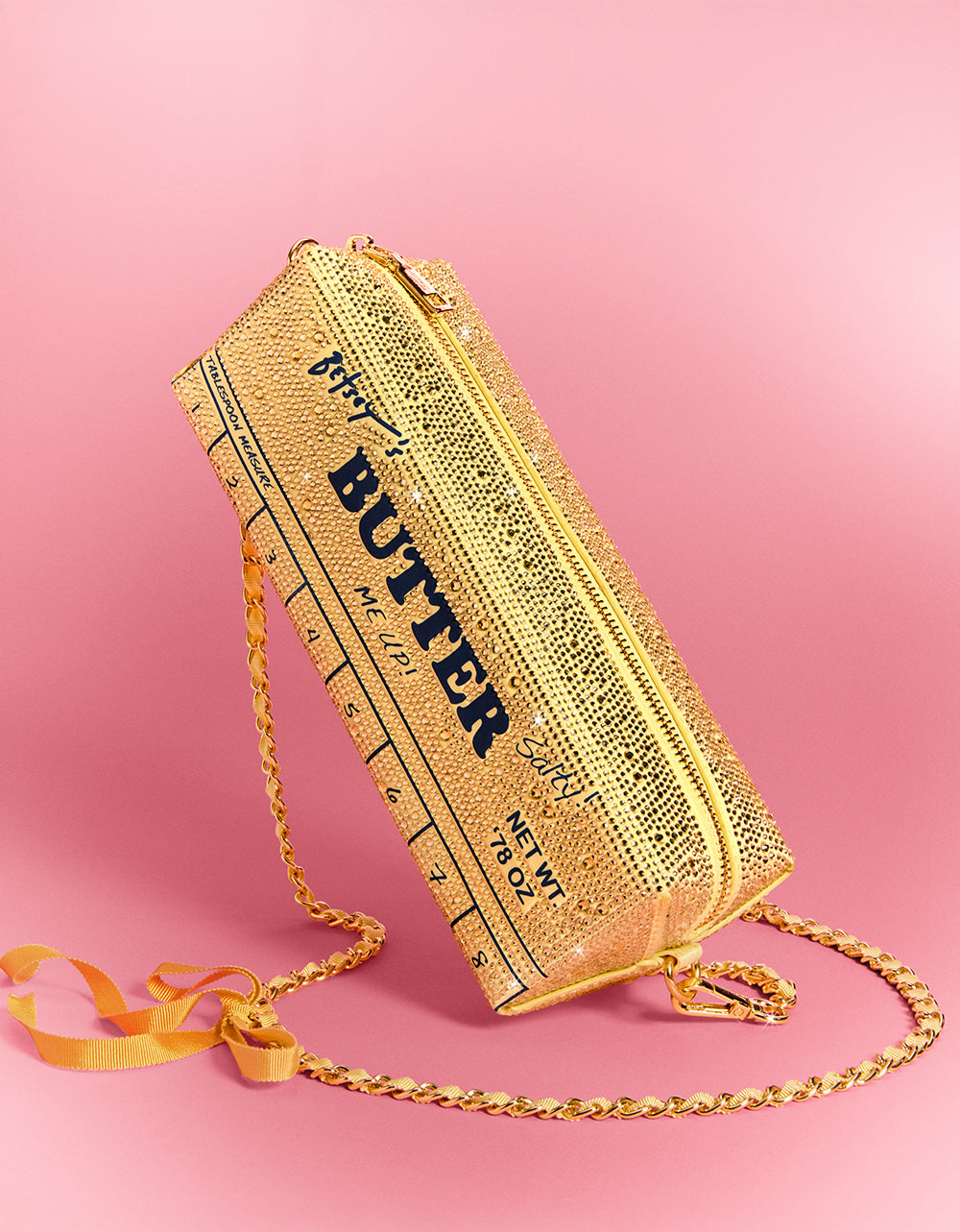 Betsey Johnson Latest - KITSCH SPREAD IT ON YELLOW