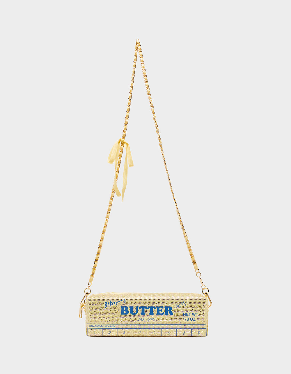 Betsey Johnson Latest - KITSCH SPREAD IT ON YELLOW