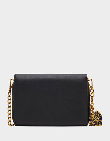 Betsey Johnson Top Pick - FOREVER HOME WALLET ON CHAIN BLACK/MULTI Women's Halloween-Themed House Wallet