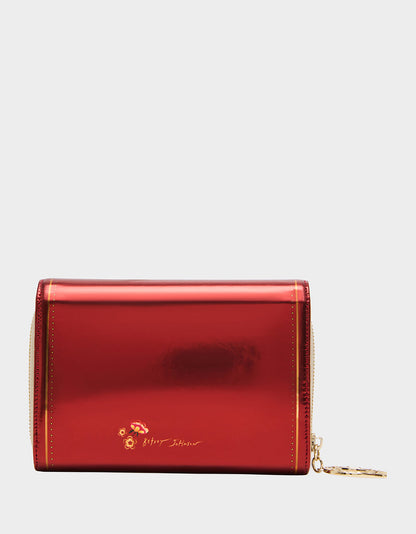 Betsey Johnson Great Value - CHINESE NEW YEAR WALLET ON CHAIN RED Women's New Years Heart Crossbody Wallet