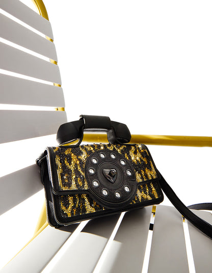 Betsey Johnson Best Seller - KITSCH MINI LEOPARD PHONE BAG LEOPARD Women's Phone-Shaped Kitsch Handbag