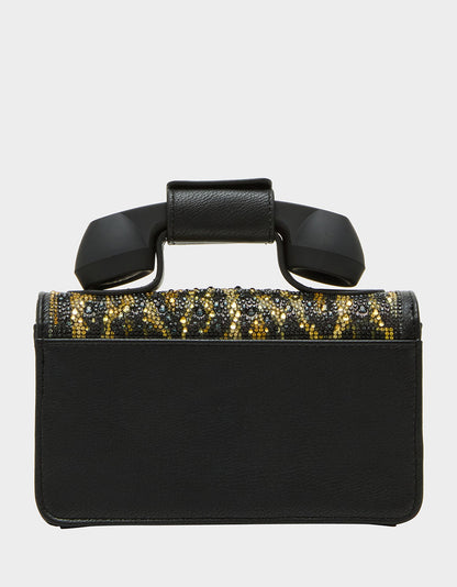 Betsey Johnson Best Seller - KITSCH MINI LEOPARD PHONE BAG LEOPARD Women's Phone-Shaped Kitsch Handbag
