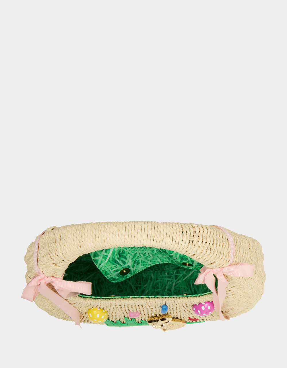 Betsey Johnson Featured - ON THE HUNT WICKER BAG NATURAL