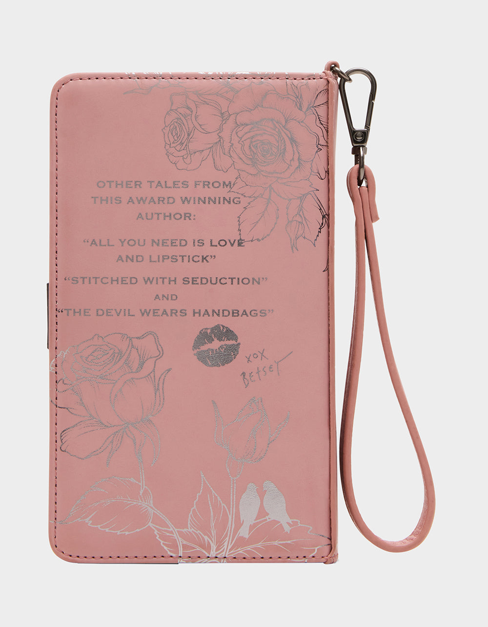Betsey Johnson Special Offer - KITSCH LOVE STORIES BLUSH Women's Pink Valentine's Day Wallet