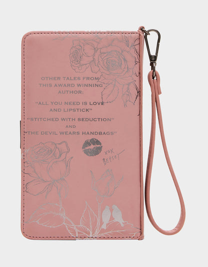 Betsey Johnson Special Offer - KITSCH LOVE STORIES BLUSH Women's Pink Valentine's Day Wallet