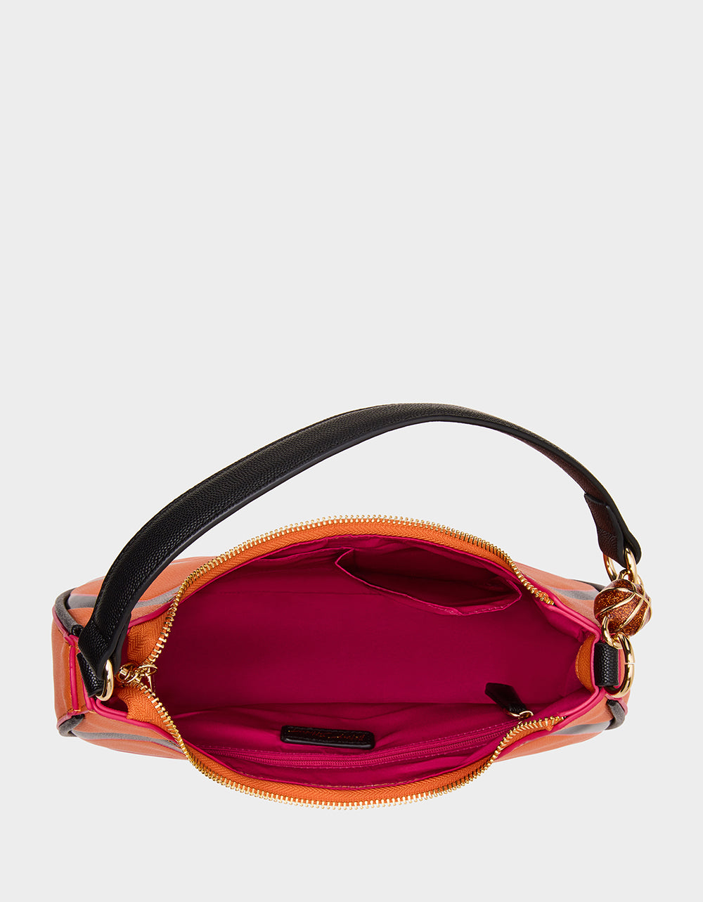 Betsey Johnson Popular - SLAM DUNK SHOULDER BAG ORANGE Women's Basketball Shoulder Bag