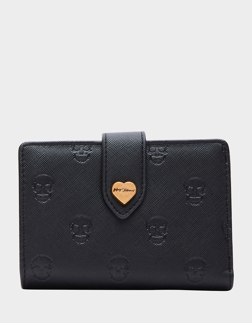 Betsey Johnson Premium - SKULLICIOUS BUNDLE Women's Skull Print Handbag and Wallet