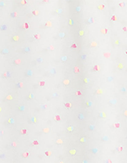 Betsey Johnson Essential - GARDEN VIBES CORSET MIDI DRESS WHITE MULTI