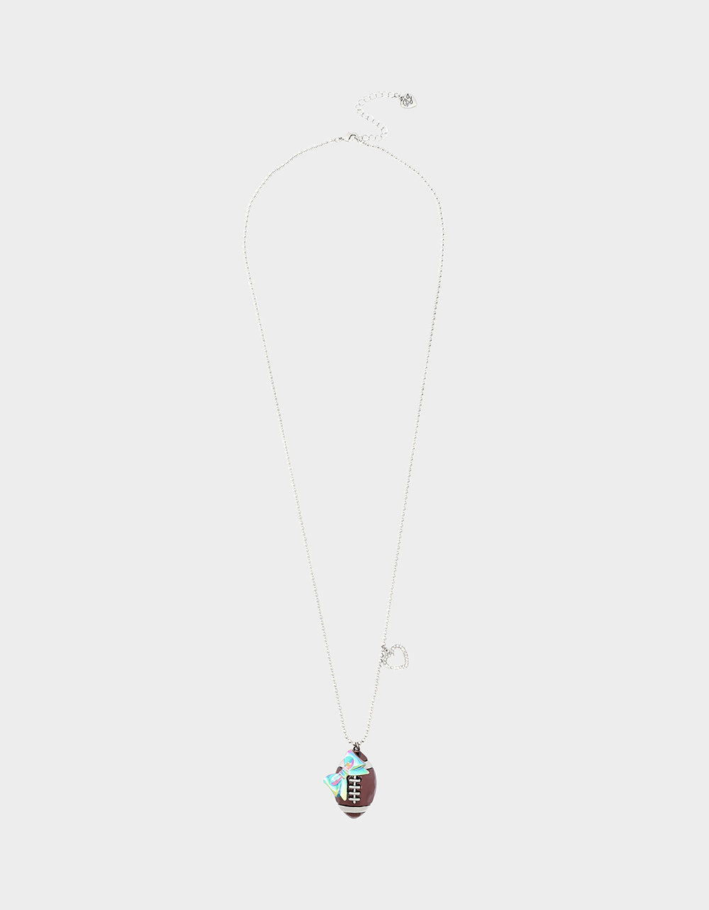 Betsey Johnson Best Seller - SHORT FOOTBALL PENDANT CRYSTAL Women's Football Necklace