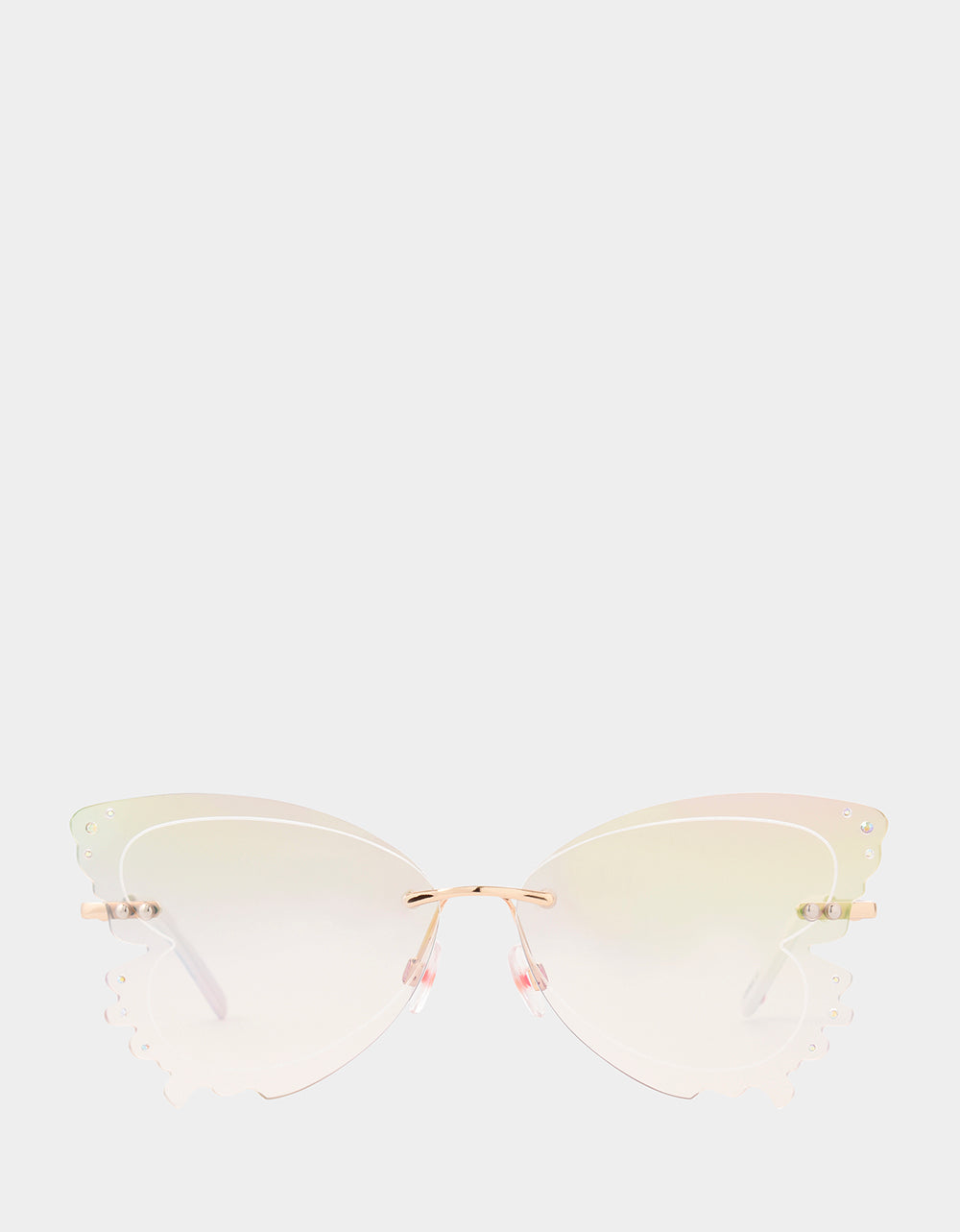 Betsey Johnson New - TAKE FLIGHT SUNGLASSES IRIDESCENT